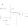 V-156-1C25 (MCS-01-07A) Концевой средний переключатель с роликом на рычаге (планке) 3pin C-NO-NC под клеммы 4.8мм 15A 250V